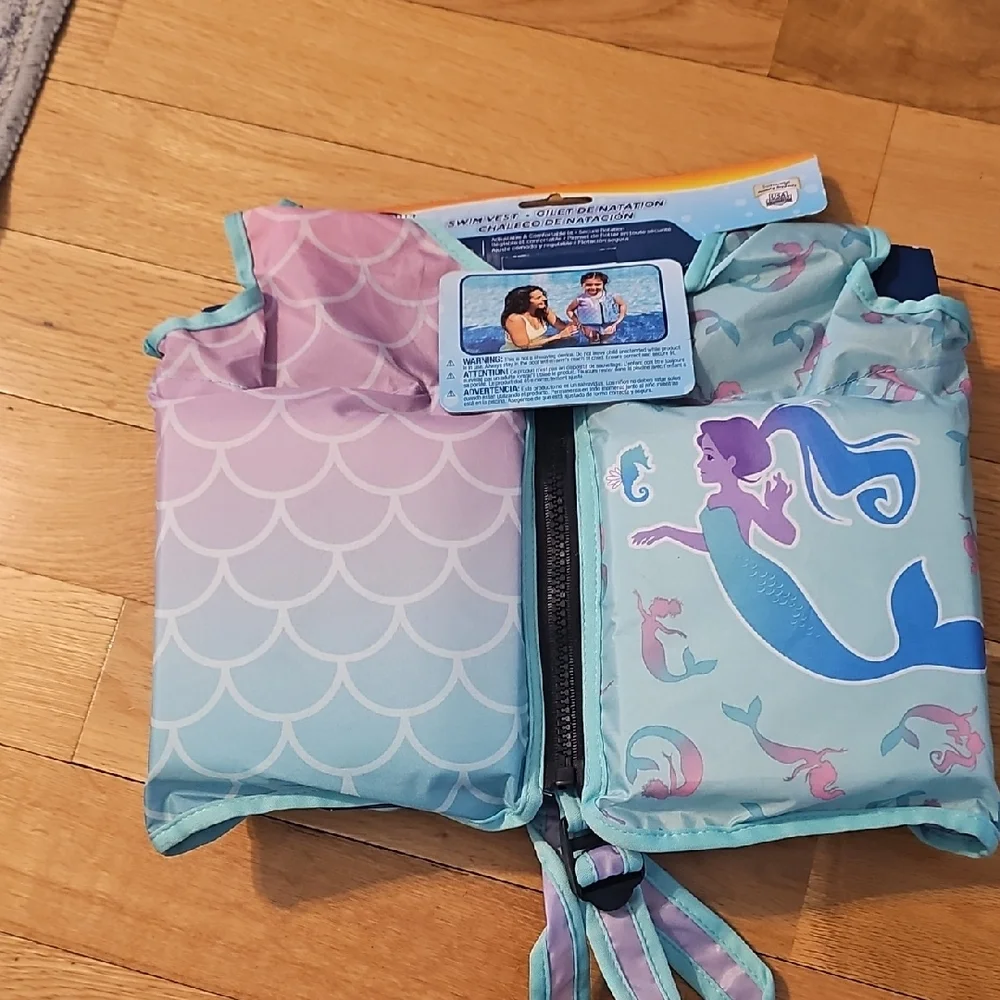 Swimways Mermaid Swim Vest for Kids